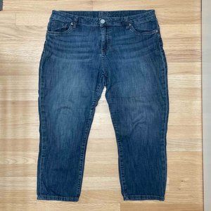 Kut from the Kloth Bardot Cropped Jeans in Size 16